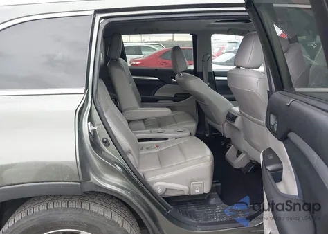 2017 Toyota Highlander Xle from USA, damaged, VIN 5TDJZRFH6HS371815